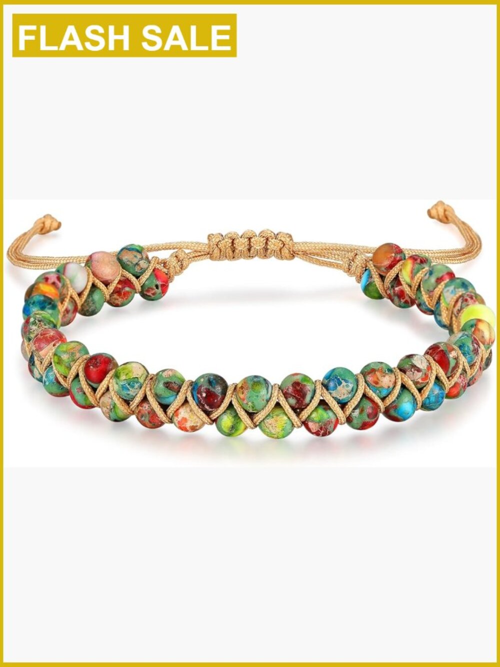 7 Chakra Healing Stone Bracelet Bohemian Stretch Jewelry